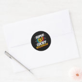 Sticker Rond Marié 53 Ans 53E Mariage Anniversaire (Enveloppe)