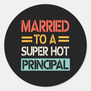 Sticker Rond Marié À Un Mariage Principal Super Hot Marié Gro