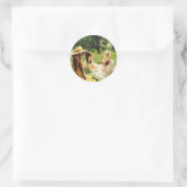 Sticker Rond marie antoinette et ses amis (Sac)