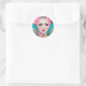 Sticker Rond Marie Antoinette Queen Bee (Sac)