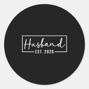 Sticker Rond Marié en 2026 Couple Marié Voyage de Noces