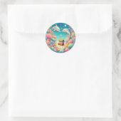 Sticker Rond Marine (Sac)