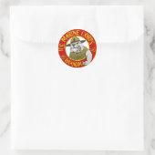 Sticker Rond Marine Corp Grand (Sac)