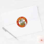Sticker Rond Marine Corp Grand (Enveloppe)