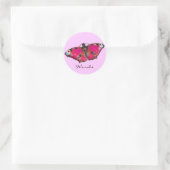 Sticker Rond Mariposa (Sac)