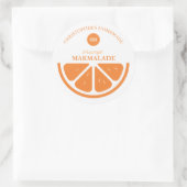Sticker Rond Marmelade d'orange (Sac)