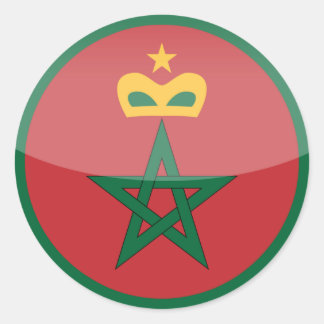Sticker Rond maroc