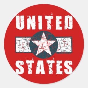 Sticker Rond Marquage des ailes 2ème guerre mondiale