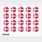 Sticker Rond marque (Feuille)