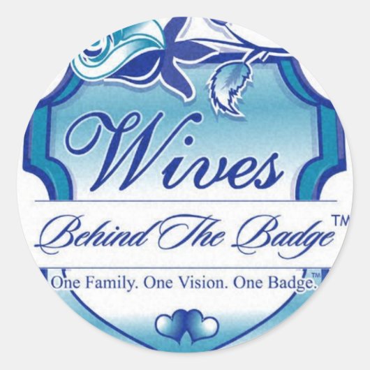 Sticker Rond MARQUE DE COMMERCE Wbtb (Devant)