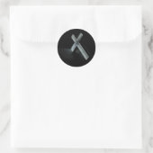 Sticker Rond marque l'emplacement (Sac)