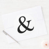 Sticker Rond Marquer et signer (Enveloppe)