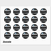 Sticker Rond Marqueurs (Feuille)