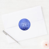 Sticker Rond Marqueurs ronds " Bulles d'eau " (Enveloppe)
