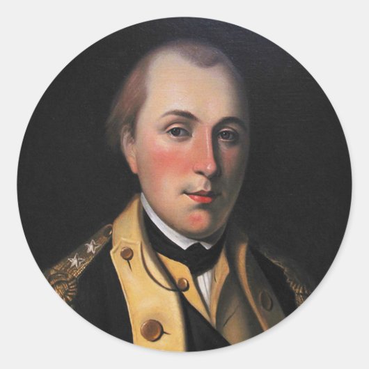 Sticker Rond Marquis de Lafayette (Devant)