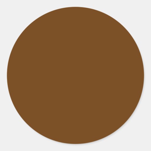 Sticker Rond Marron 663300 (Devant)