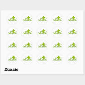 Sticker Rond mars (Feuille)