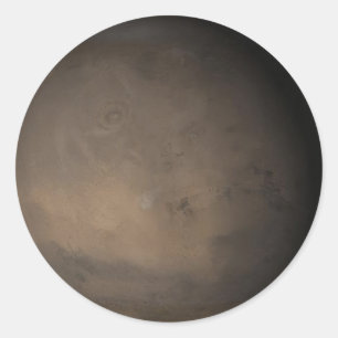 Sticker Rond Mars