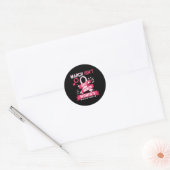 Sticker Rond mars n'est_pas, juste un mois femmes_s (Enveloppe)