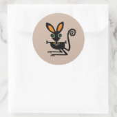 Sticker Rond Marsupial -BILBY - Animal en voie de disparition - (Sac)