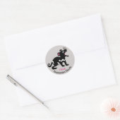 Sticker Rond Marsupial - J'aime les diables de Tasmanie - Faune (Enveloppe)