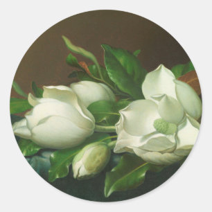 Sticker Rond Martin Johnson Heade