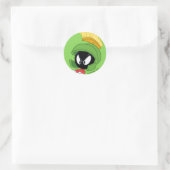 Sticker Rond MARVIN THE MARTIAN™ | Arms crossed (Sac)