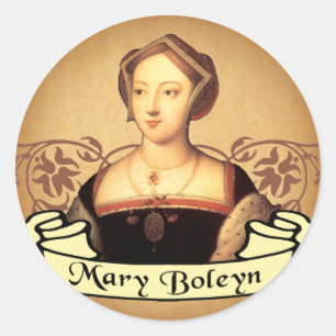Sticker Rond Mary Boleyn