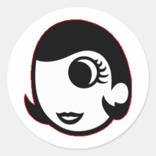 Sticker Rond Mary Prankster (Devant)