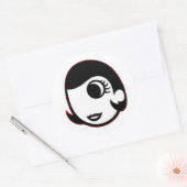 Sticker Rond Mary Prankster (Enveloppe)