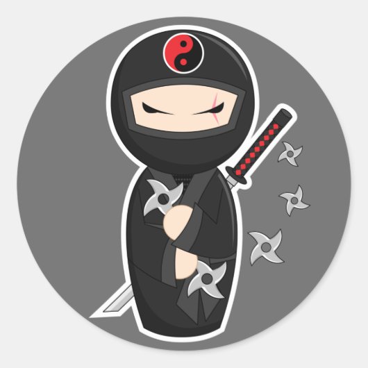 Sticker Rond Masaru (Devant)