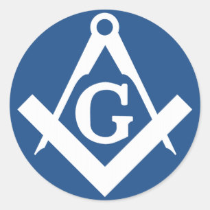 Sticker Rond Mason gratuit