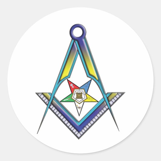 Sticker Rond Mason OES (Devant)