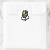 Sticker Rond Masque ARI (Sac)