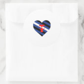 Sticker Rond Masque Fierté (Sac)
