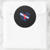 Sticker Rond Masque Fierté (Sac)