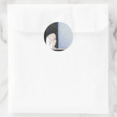 Sticker Rond Masquer l'autocollant (Sac)