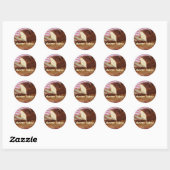 Sticker Rond Master Baker (Feuille)