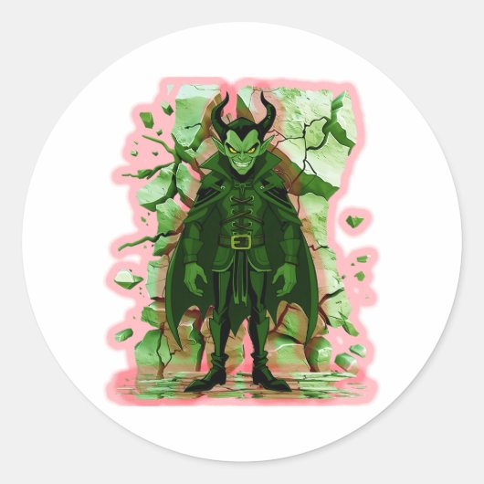 Sticker Rond  Master of Shadows (Devant)