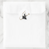 Sticker Rond mat (Sac)