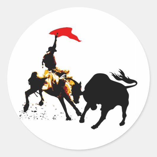 Sticker Rond Matador (Devant)