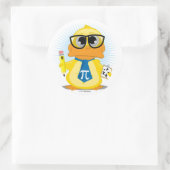Sticker Rond Math Enseignant Canard (Sac)