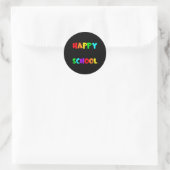 Sticker Rond Math Formula 100 Jours De L'École Enseignant Garço (Sac)