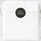 Sticker Rond Math Formula 100 Jours D'École 100ème Jour Fun Cut (Sac)