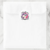 Sticker Rond Math n'est pas ProbLlama (Sac)
