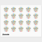 STICKER ROND MATH ROCKS (Feuille)