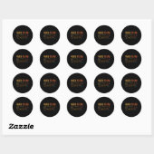 Sticker Rond Math Squad Math Enseignant Math (Feuille)