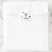 Sticker Rond Math Wiz en formation (Sac)