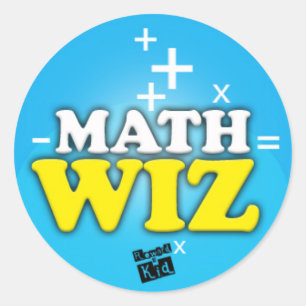 Sticker Rond Math wiz (jeu de 20)
