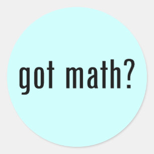 Sticker Rond maths obtenues ?